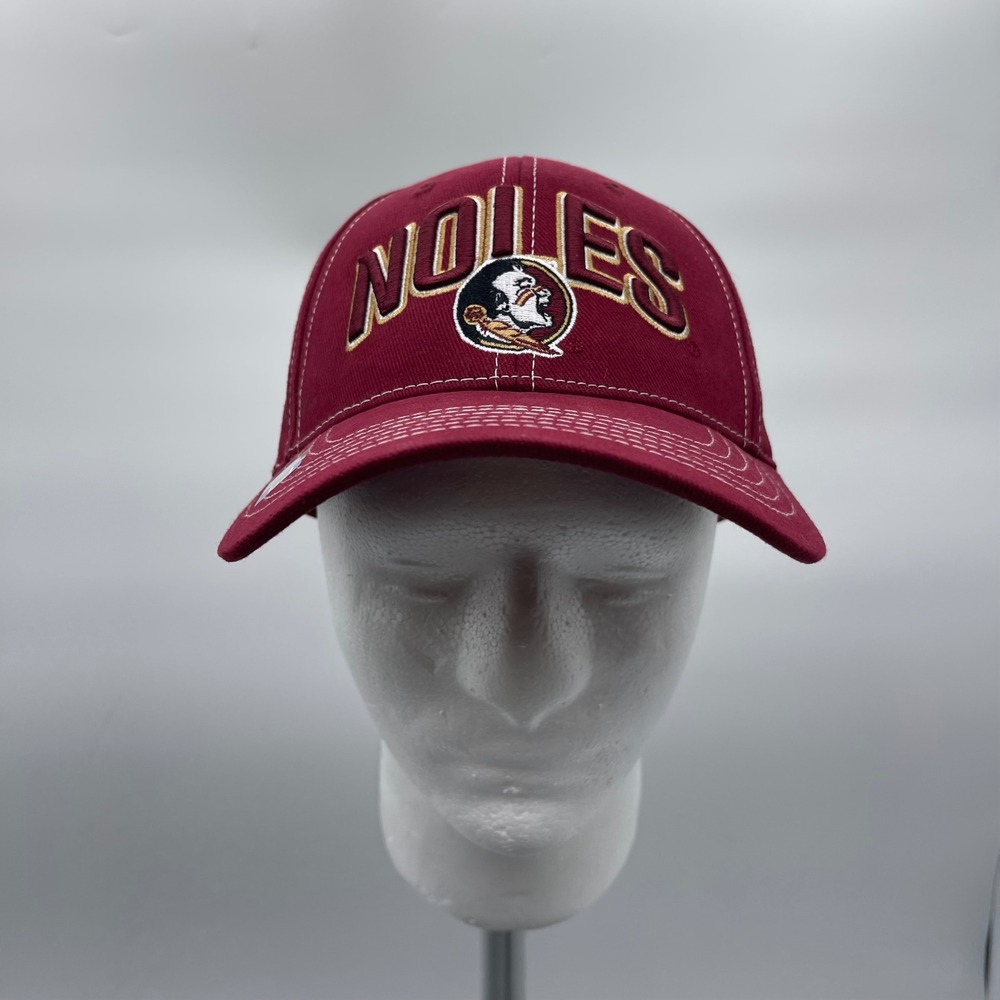 Captivating Headwear OSFM Maroon Florida State Seminoles Noles Adjustable Hat